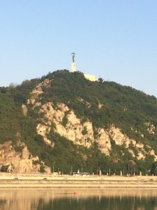 Liberty Statue atop Gellért Hill
